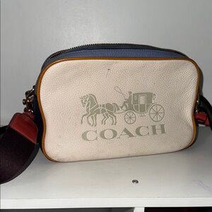 Coach Two-Tone Crossbody Bag